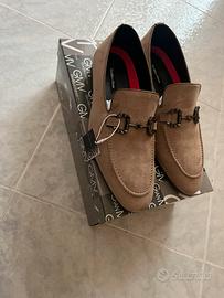 Mocassini uomo Gian Marco Venturi beige