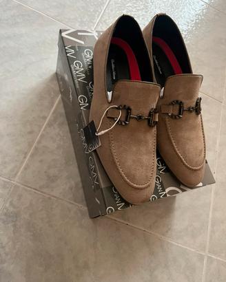 Mocassini uomo Gian Marco Venturi beige