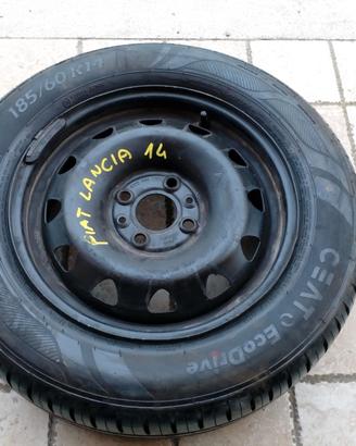 RUOTINO 14 ORIGINALE LANCIA COD:492