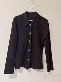 Camicia marrone Vintage Made in Italy.