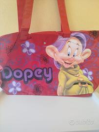 Borsa da mare piscina Disney Cucciolo Nuova 45x35