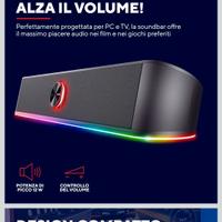 cassa per pc aux rgb trust come nuova