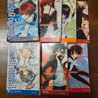 Serie manga completa Psycho Busters numeri 1-7
