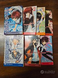 Serie manga completa Psycho Busters numeri 1-7