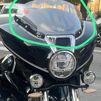 Vetro corto bmw r18 trascontinental