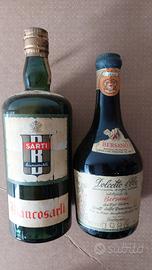 Due bottiglie vintage italiane