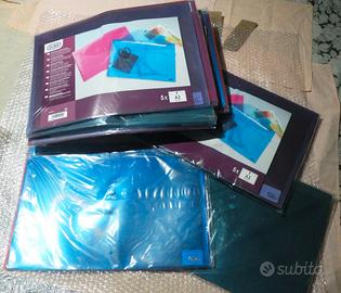 Cartelline in plastica multifunzionali