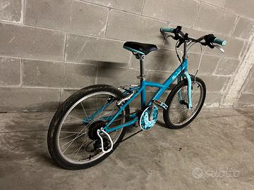 Bicicletta Btwin Acqua marina
