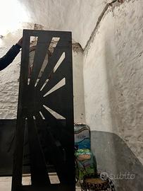 Cancello porta ferro lamiera 80 decimi
