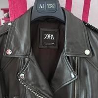 Chiodo vera pelle Zara tg. S