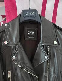 Chiodo vera pelle Zara tg. S