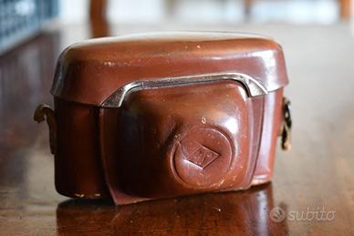 Custodia in cuoio Agfa Silette + Comet NK