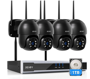 Kit Videosorveglianza Wifi Esterno  8MP 360 Gradi