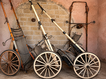 Calessi d’epoca per cavalli
