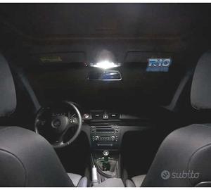 KIT 15 LAMPADE LED INTERNE BMW SERIE 1 E81 E87 116