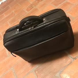Borsa Filofax in pelle porta computer e documenti