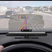 Head up display con supporto telefono