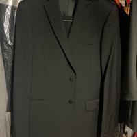 Abito nero uomo con gilet
