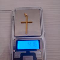 crocifisso in oro 750 4,16g