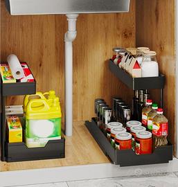 Organizer Sottolavello Cucina in metallo