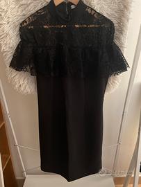 Tubino nero con pizzo