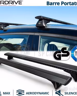 Barre Portatutto per Mazda CX-30 in Alluminio Nero