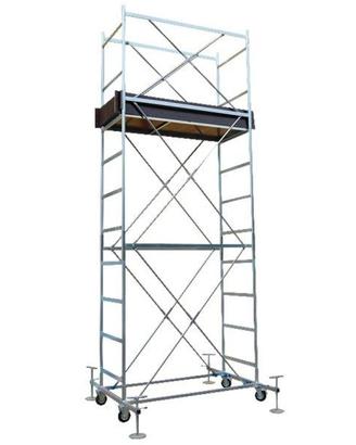 TRABATTELLO METAL 7 + ALZATA TOTALE 8,60 m PROFESS