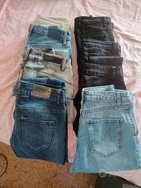 Lotto 8  jeans ragazza