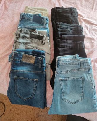 Lotto 8  jeans ragazza