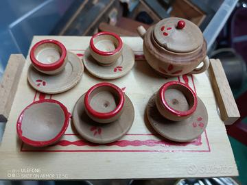 Set caffè e the micro legno