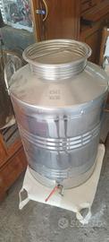 bidone acciaio inox 50 litri
