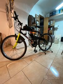 Bicicletta Moutain bike motorizzata