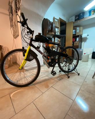 Bicicletta Moutain bike motorizzata