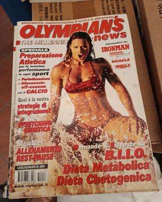 riviste storiche Olympians new Body Building 