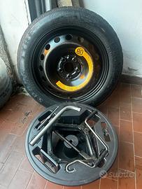 Ruota di scorta fiat tipo e cric