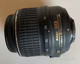 Nikon nikkor af-s 18-55 DX VR obiettivo come nuovo