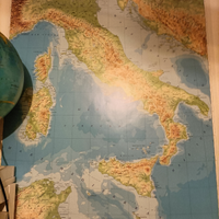 Mappa Italia Fisica IGM