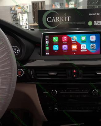 CARPLAY E ANDROID AUTO BMW X2 F39  CARKIT