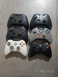 Lotto Controller Xbox (One + 360) + limited Cod