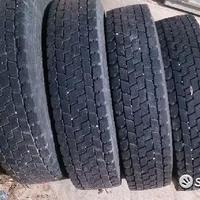 4 gomme pneumatici usati 235 75 17.5 good year