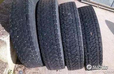 4 gomme pneumatici usati 235 75 17.5 good year