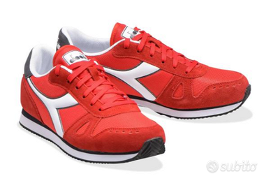 Scarpe DIADORA SIMPLE RUN - ROSSO n.45