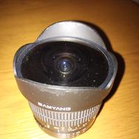 Samyang 8mm T/3.8 Fish Eye CS