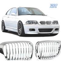 GRIGLIE BMW E46 COUPE CABRIO 99-03 LOOK M CROMATO