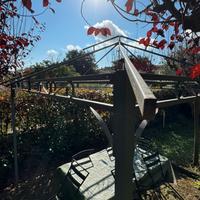 Gazebo in ferro 2,60x2,60 con camino