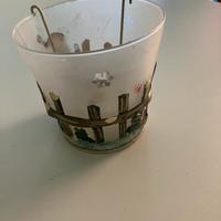 Portacandele natalizio