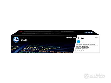 Toner Ciano Laser 117A Originale e Non Aperto HP
