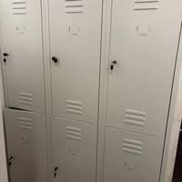 Armadietto spogliatoio 6 posti