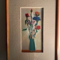 AUTENTICO OMICCIOLI FIORI NEL VASO VERDE, 1959