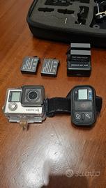 GoPro Hero 4 Silver + Remote Control